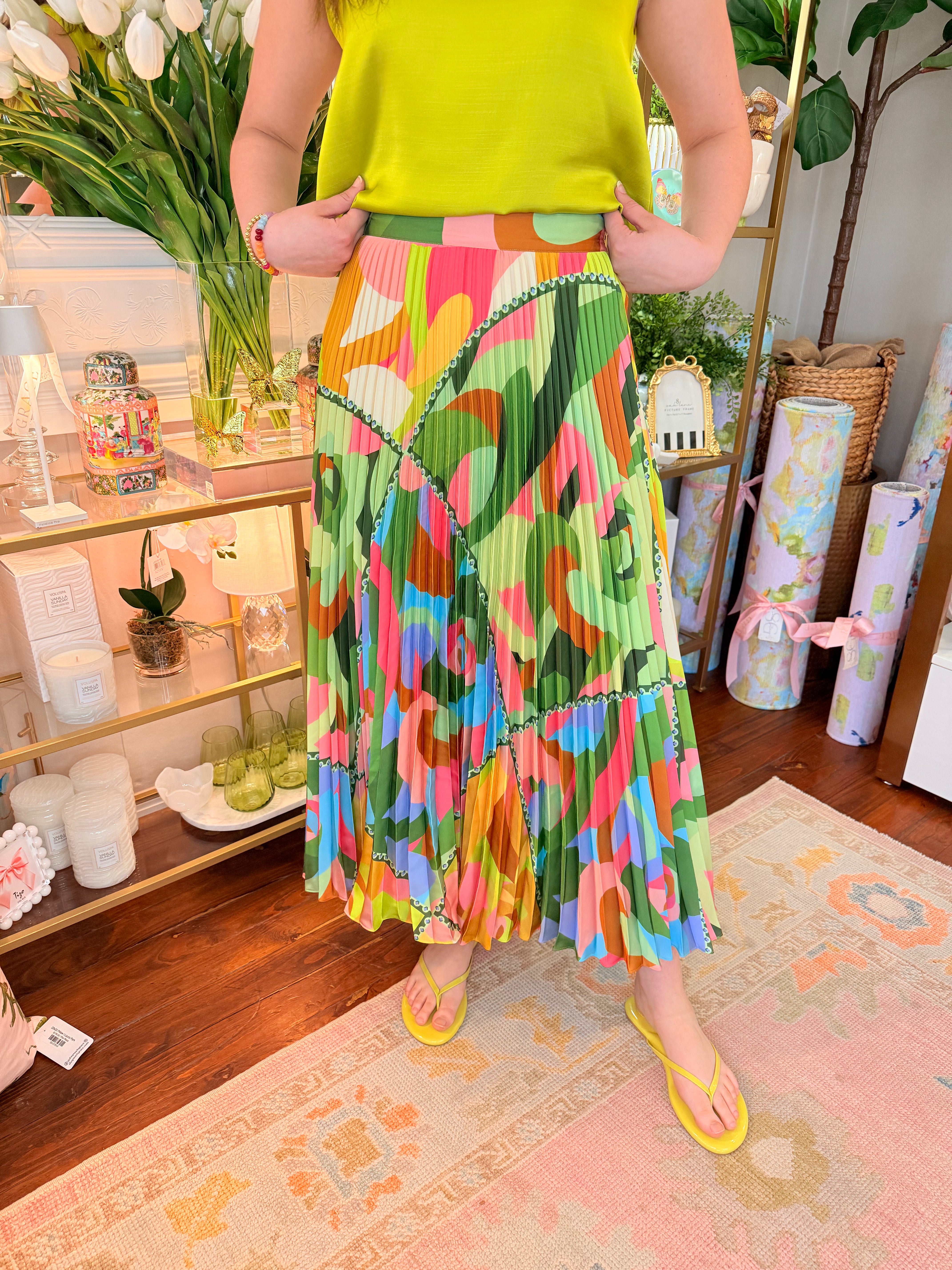 McNeil Skirt - Hall of Mirrors | Alden Adair