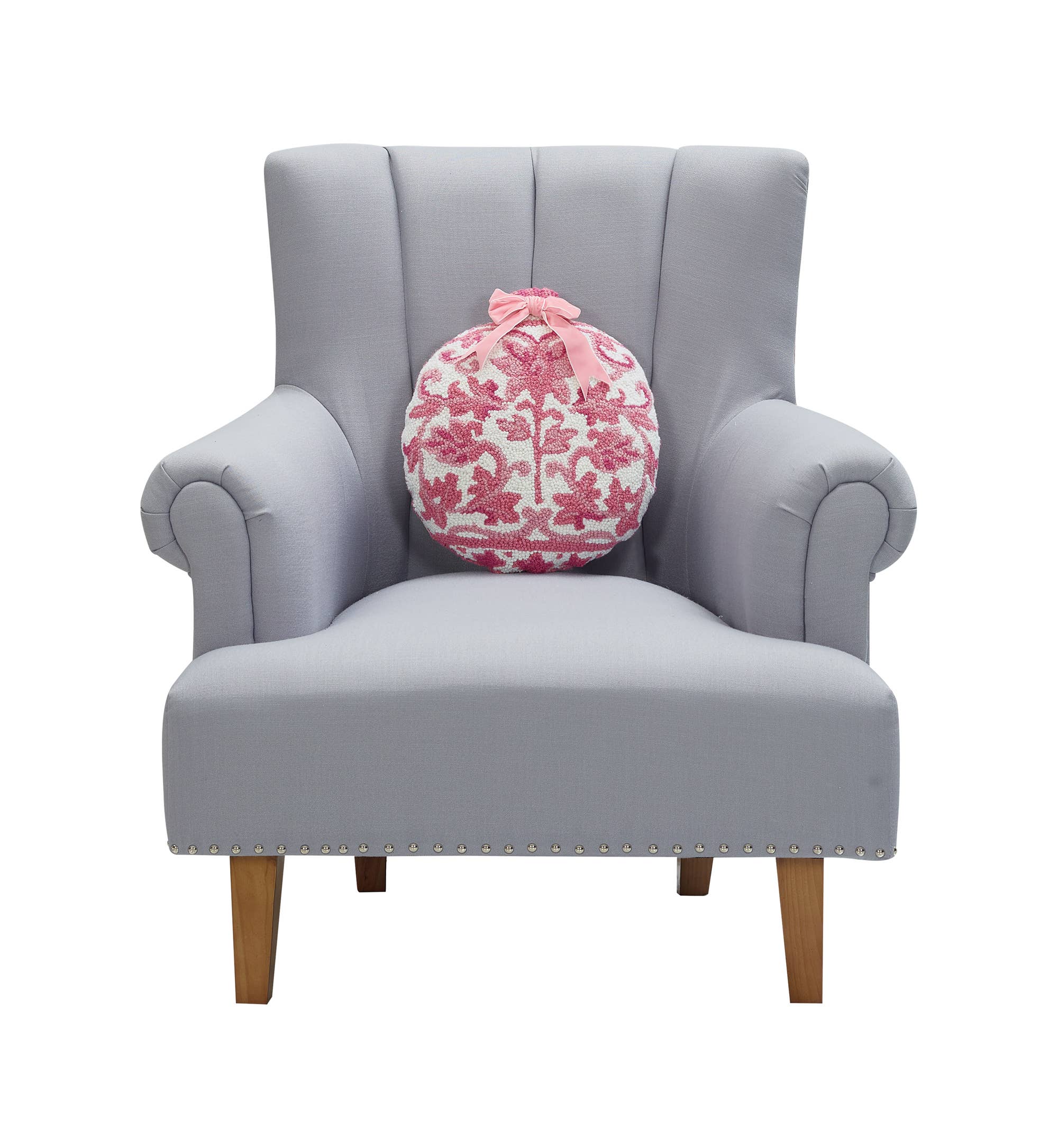 Chinoiserie Shape Ornament Hook Pillow