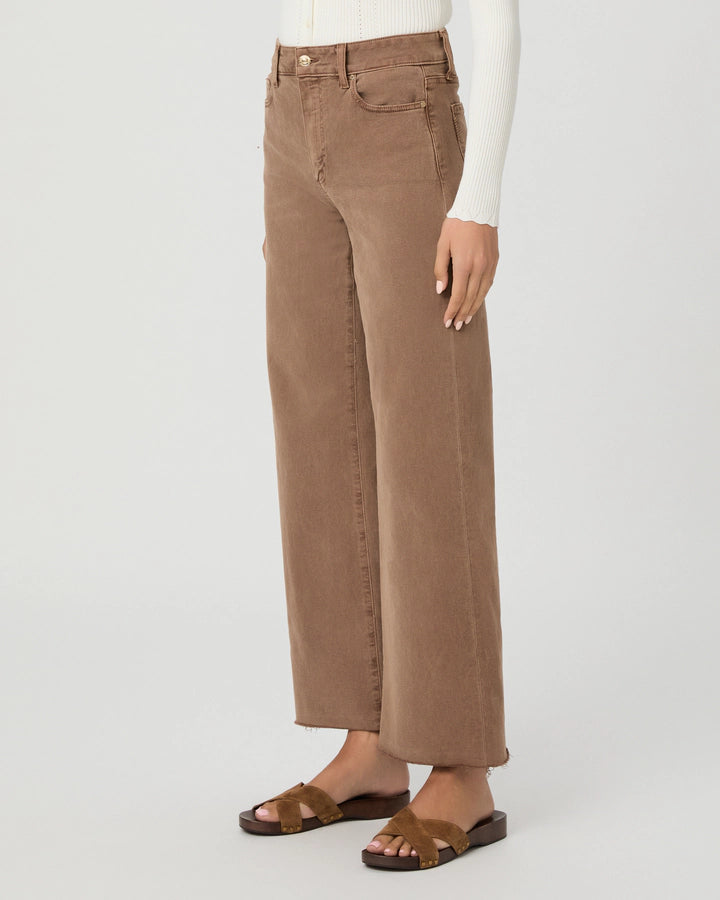 Anessa Wide Leg Jean (31") - Vintage Canewood | Paige