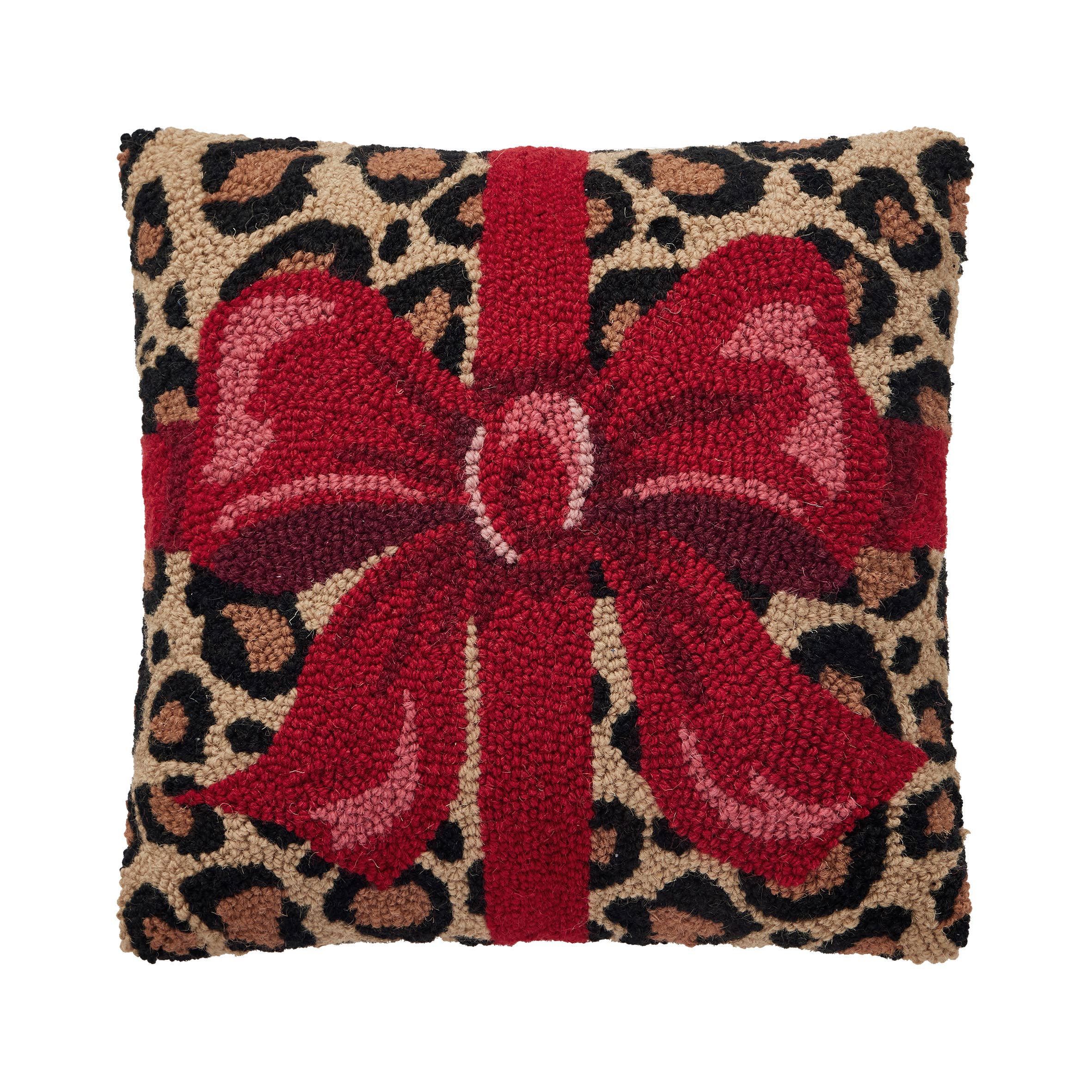Leopard Present Hook Pillow