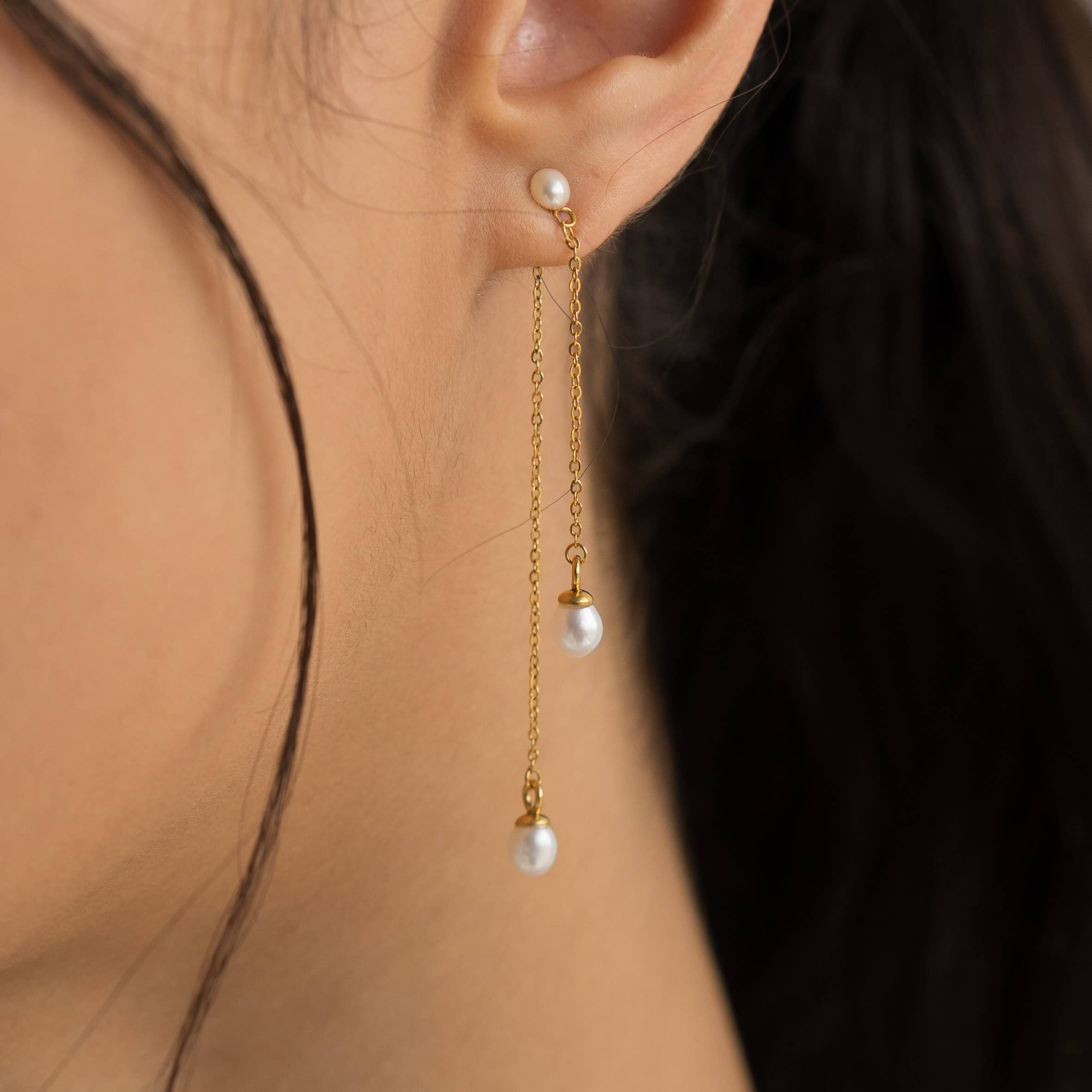 Pearl Drop Earrings | Brenda Grands