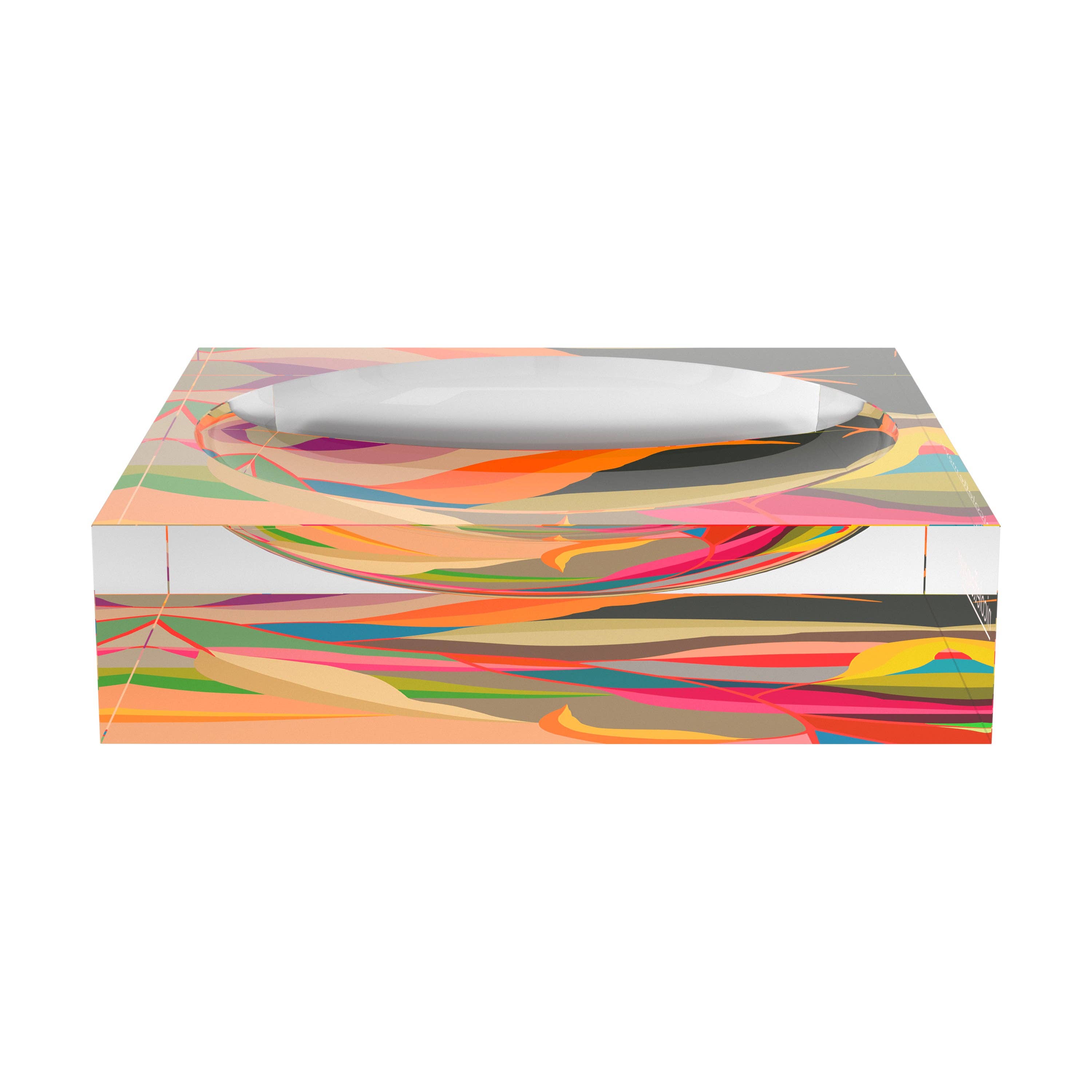 Eucalyptus Brights Acrylic Candy Catchall Dish