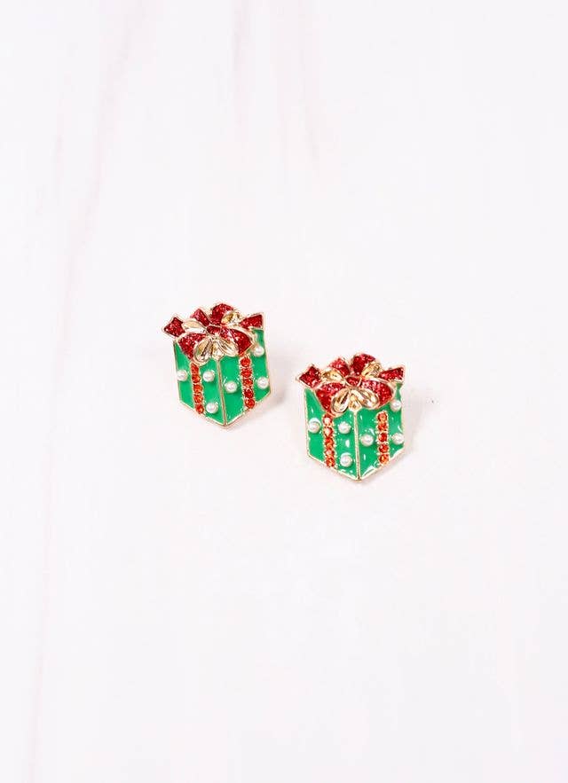 Pretty Present Stud Earring