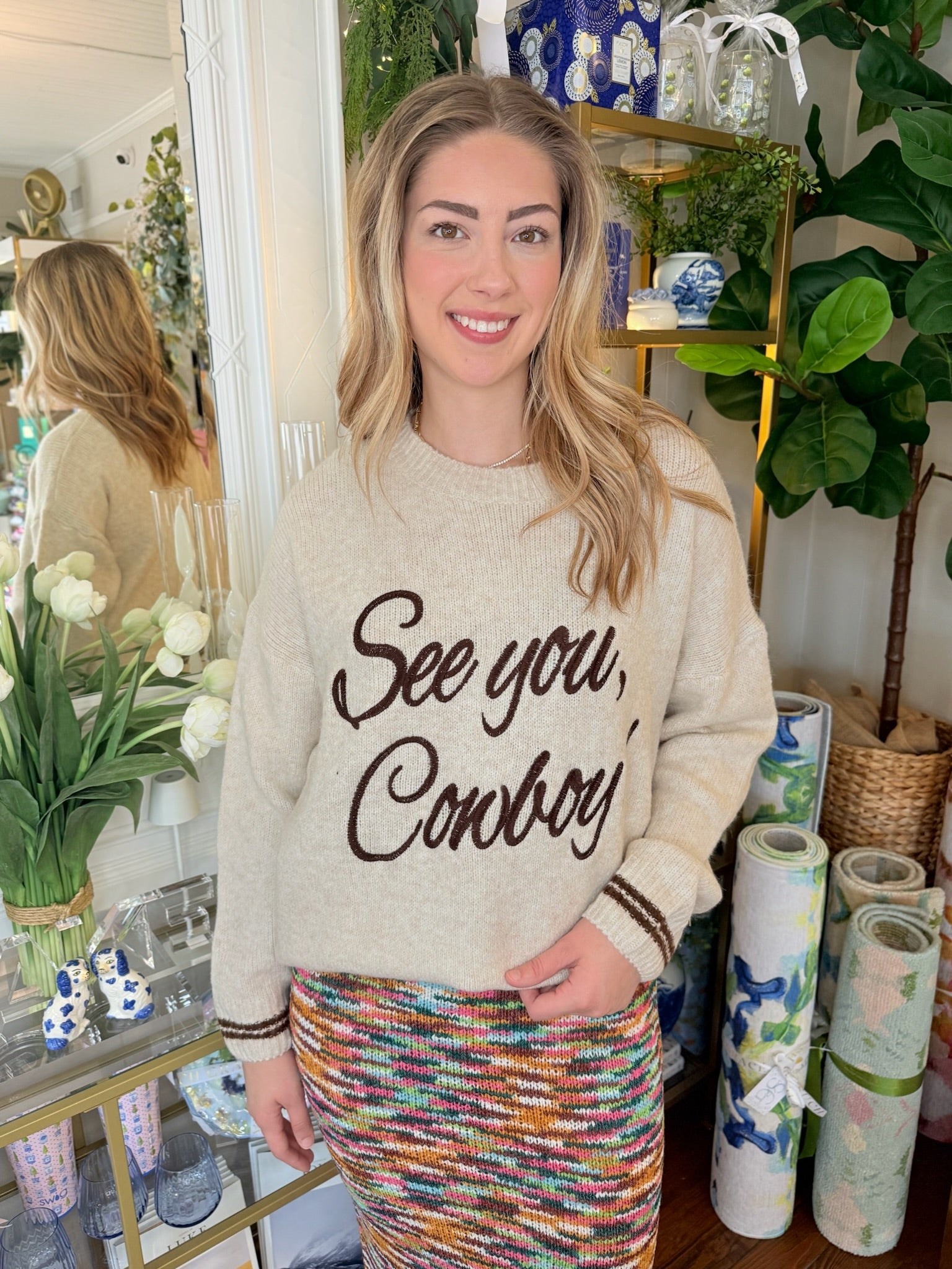 See You, Cowboy! Sweater