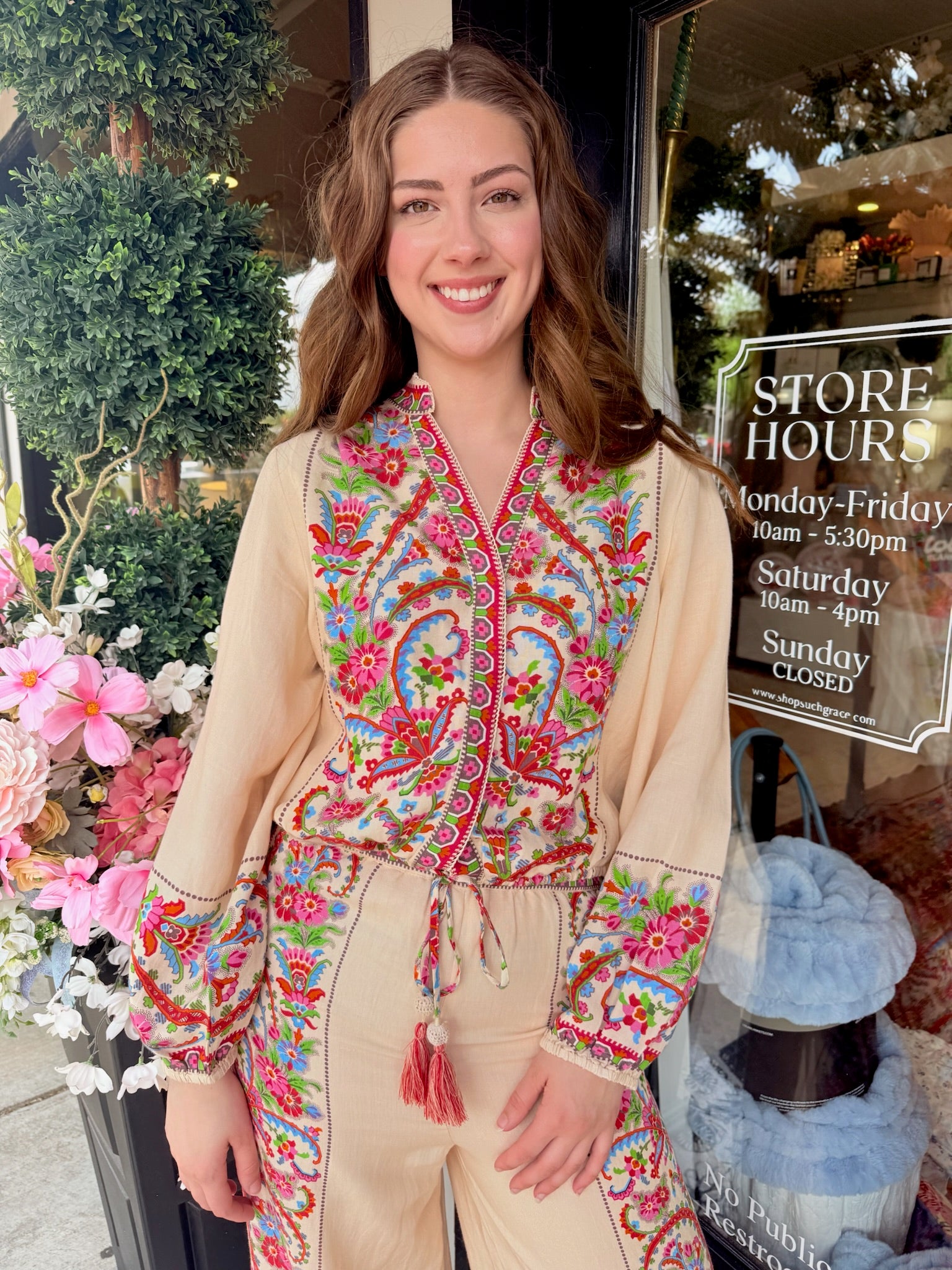 Emmet Top in Scroll with It | Elizabeth James