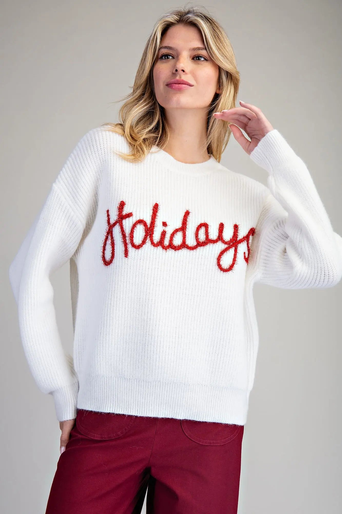 The Perfect Holiday Sweater