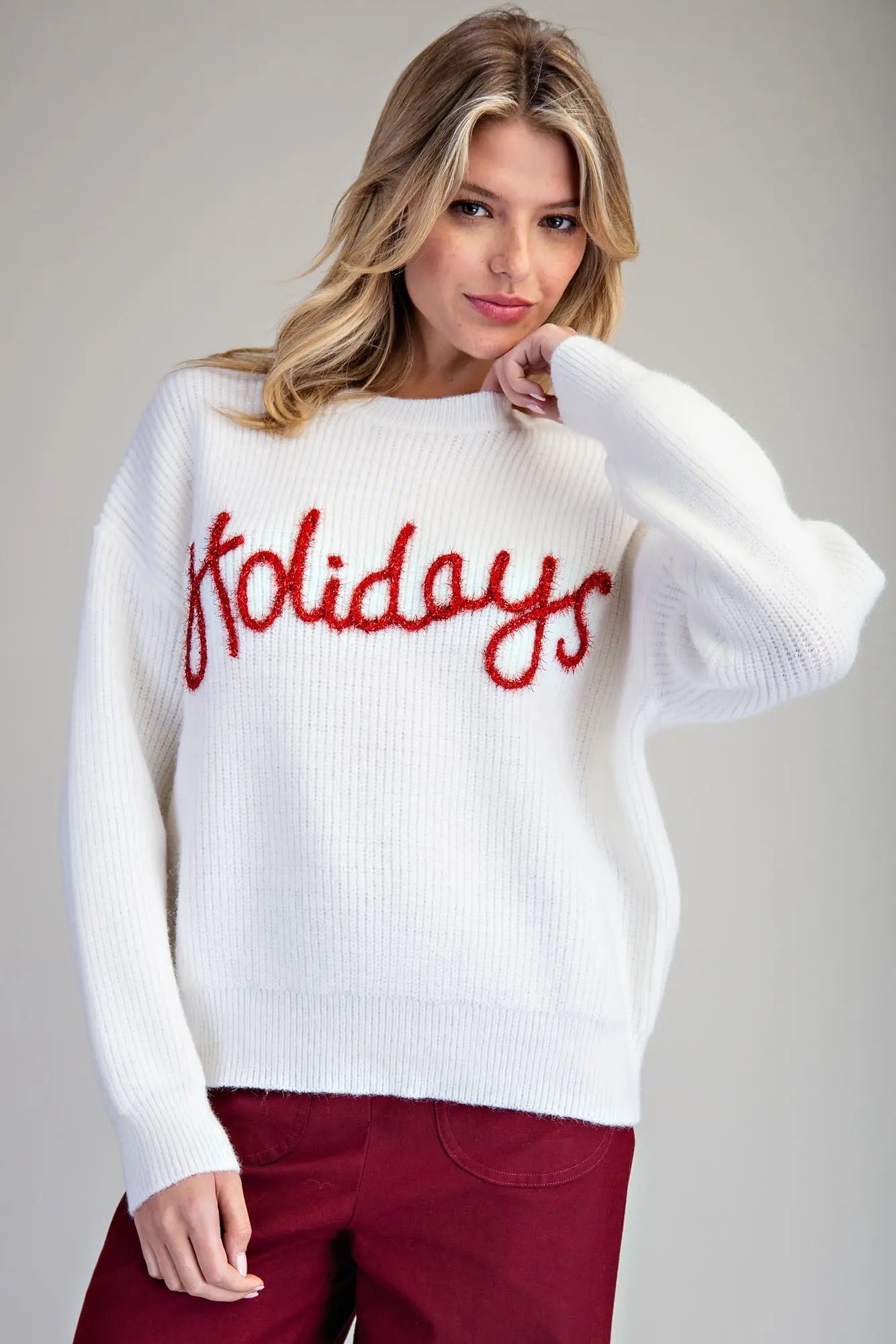 The Perfect Holiday Sweater