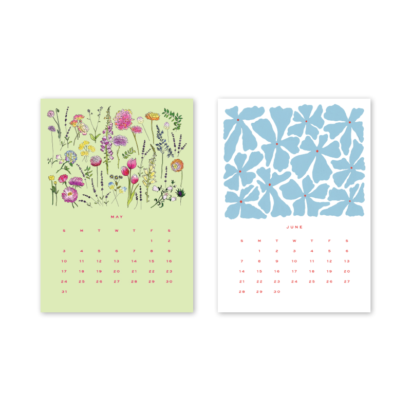 2026 Desktop Calendar w/Easel | Dogwood Hill