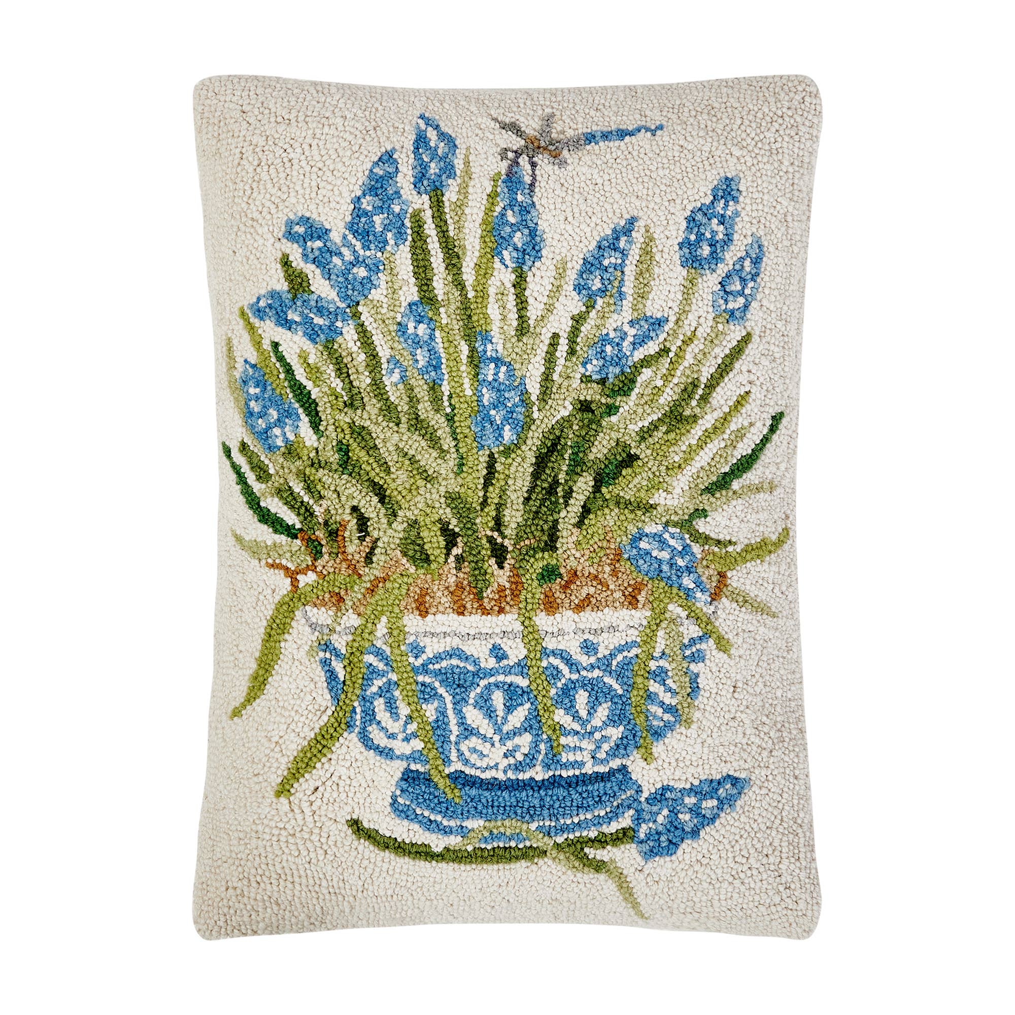 Hyacinth-Bowl Hook Pillow