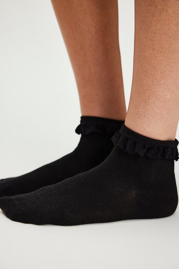 Beloved Waffle Knit Ankle Sock | Free People