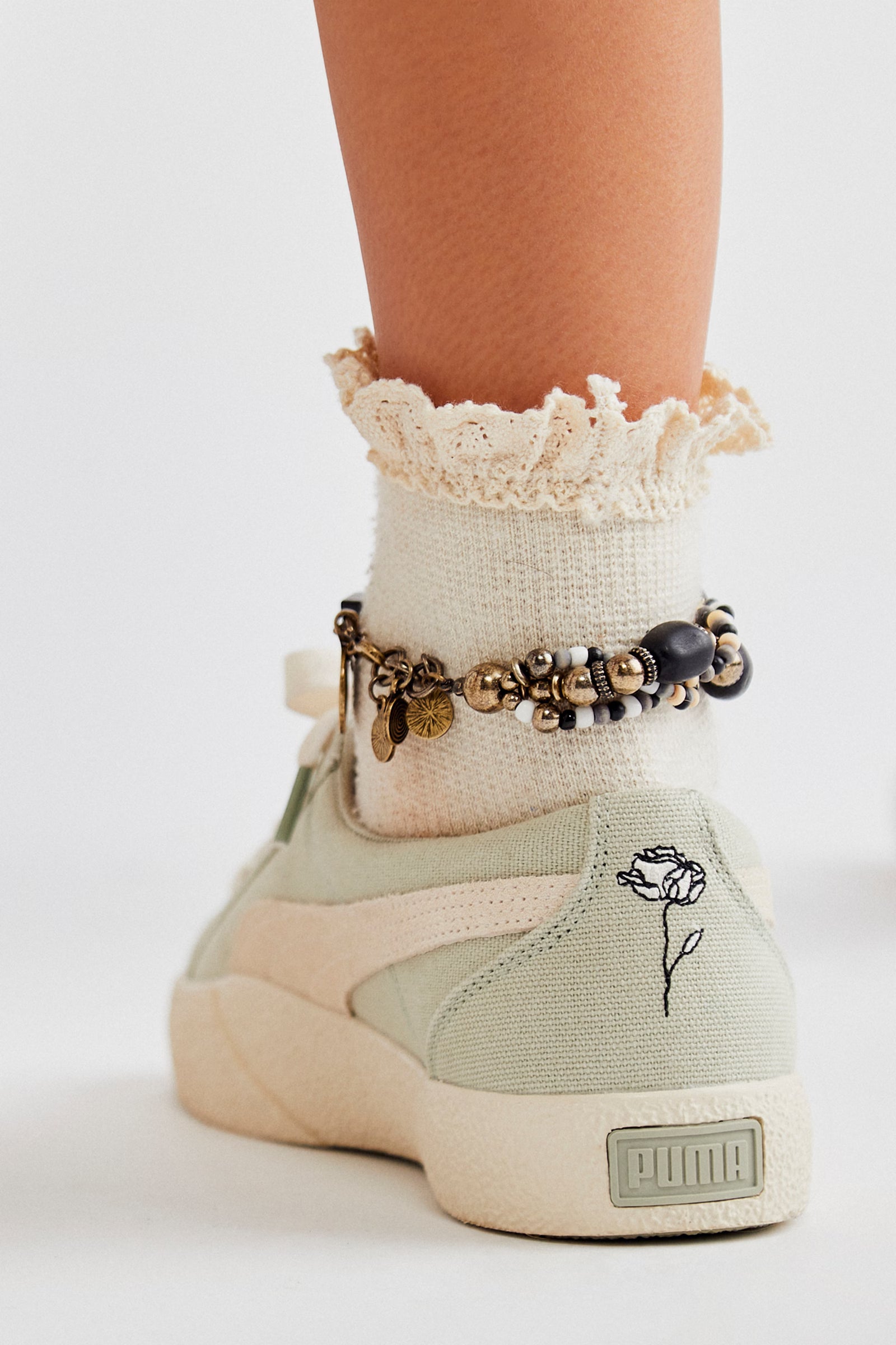 Beloved Waffle Knit Ankle Socks | Free People