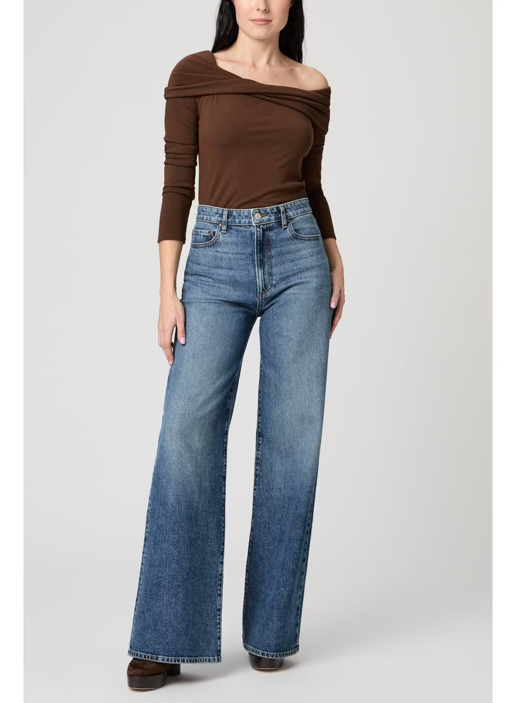 Frances Wide Leg Jean - Serata | Paige