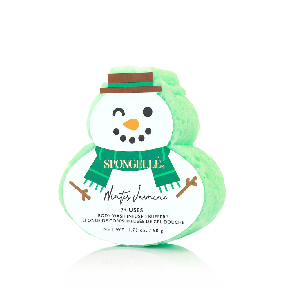 Holiday Snowman Body Wash Infused Buffers