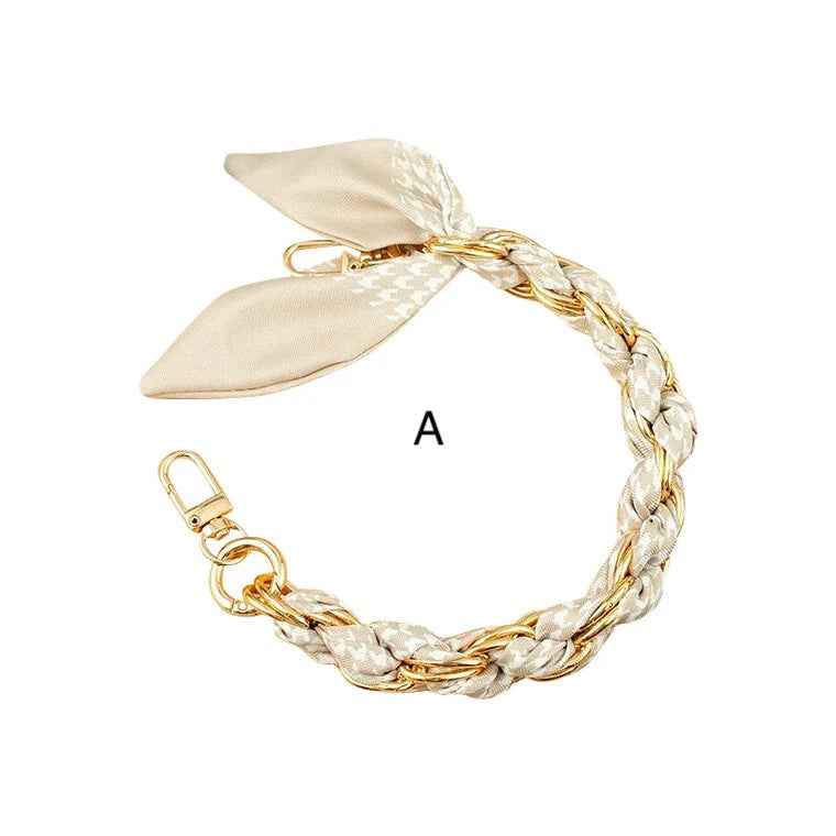 Short Phone Chain Scarf