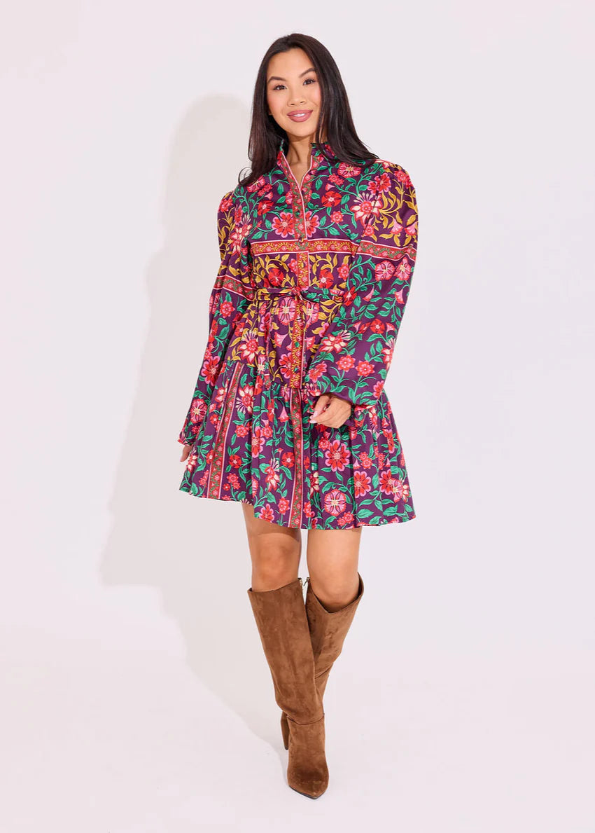 Adele Dress - Medieval Floral | Alden Adair