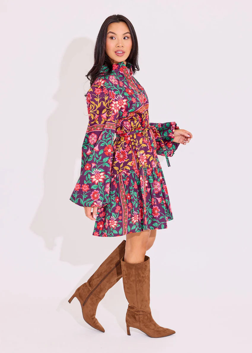 Adele Dress - Medieval Floral | Alden Adair