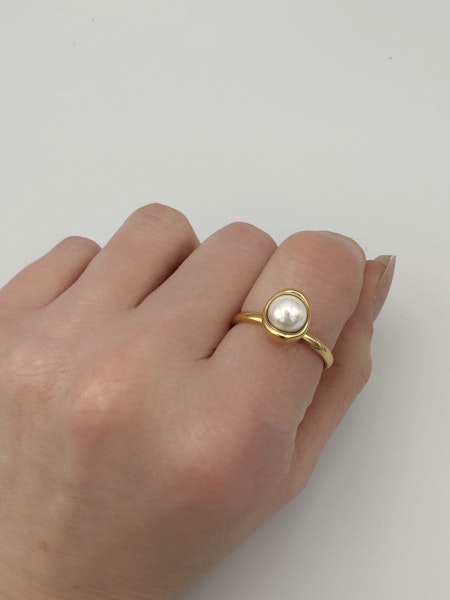 TREASURED Pearl Ring | Farrah B