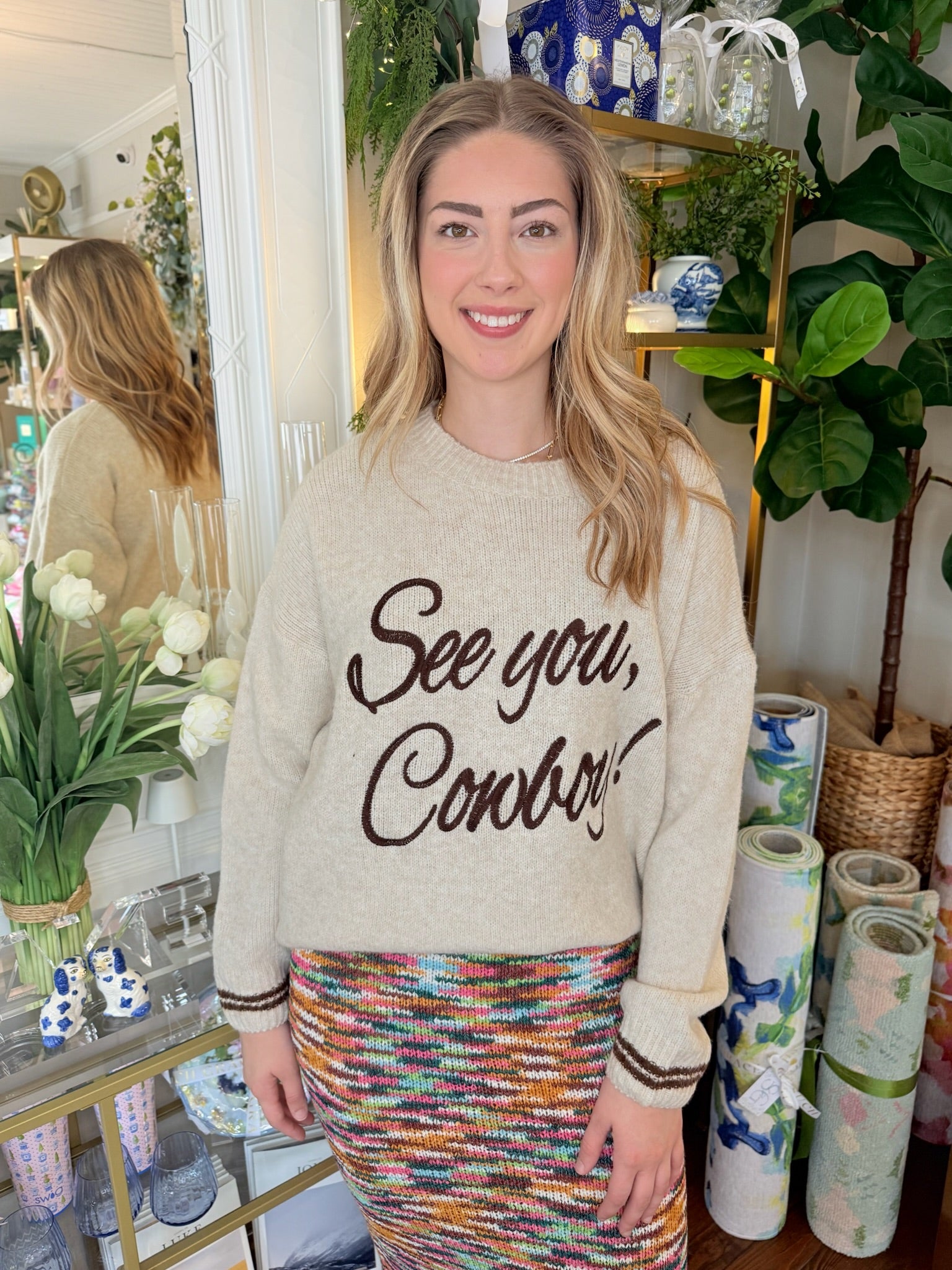 See You, Cowboy! Sweater