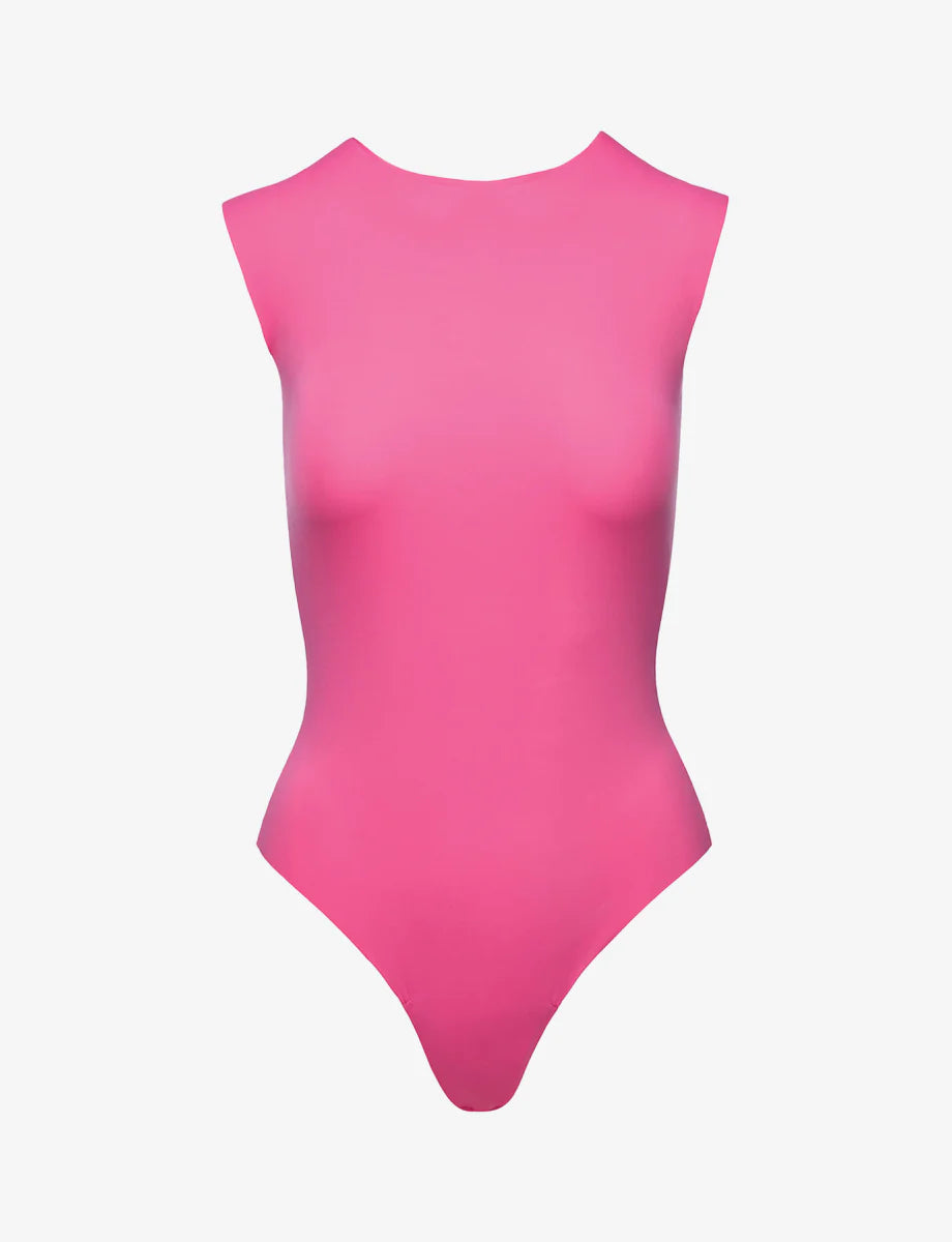 Pink Classic Muscle Bodysuit | COMMANDO