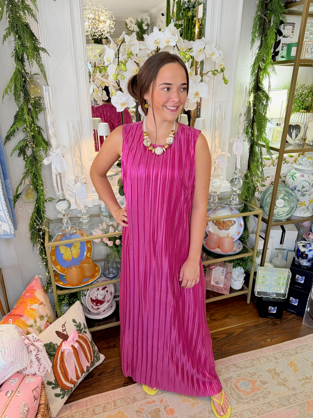 The Arya Dress - Wild Pink | Alden Adair