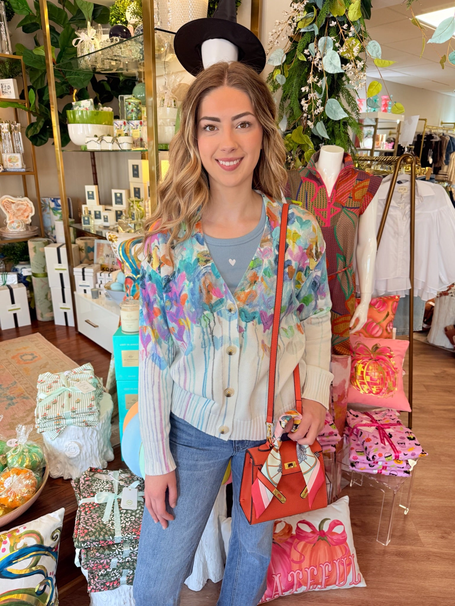 Slouchy Love Adorned Cardigan | Kerri Rosenthal