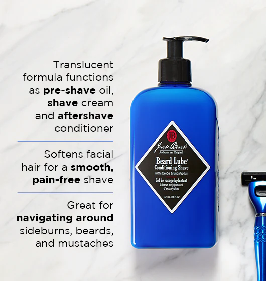 Beard Lube Conditioning Shave | Jack Black