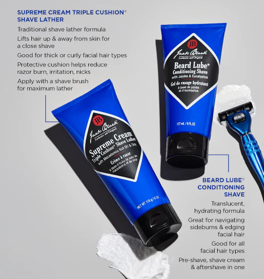 Beard Lube Conditioning Shave | Jack Black
