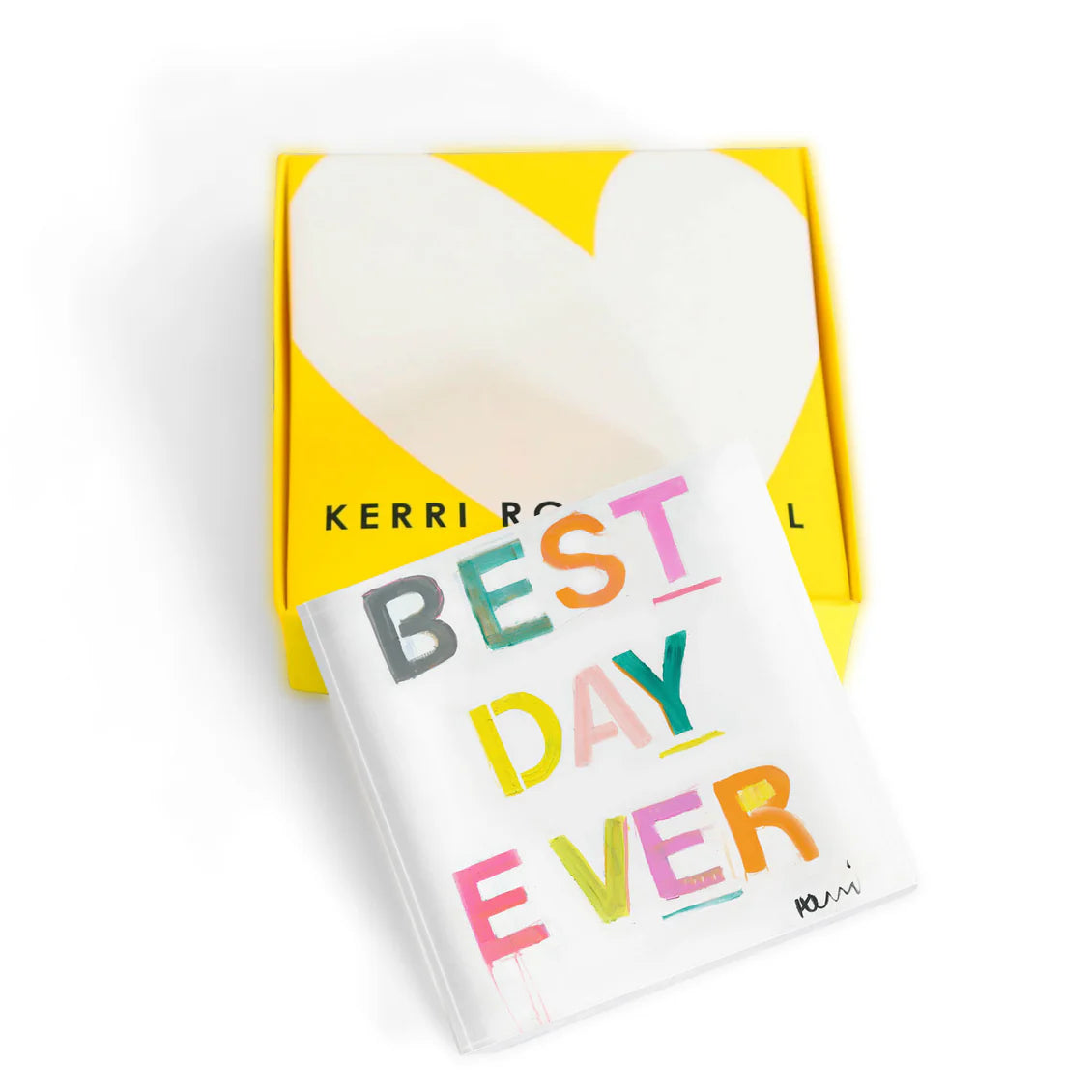 Best Day Ever Block of Love (4x4) | Kerri Rosenthal