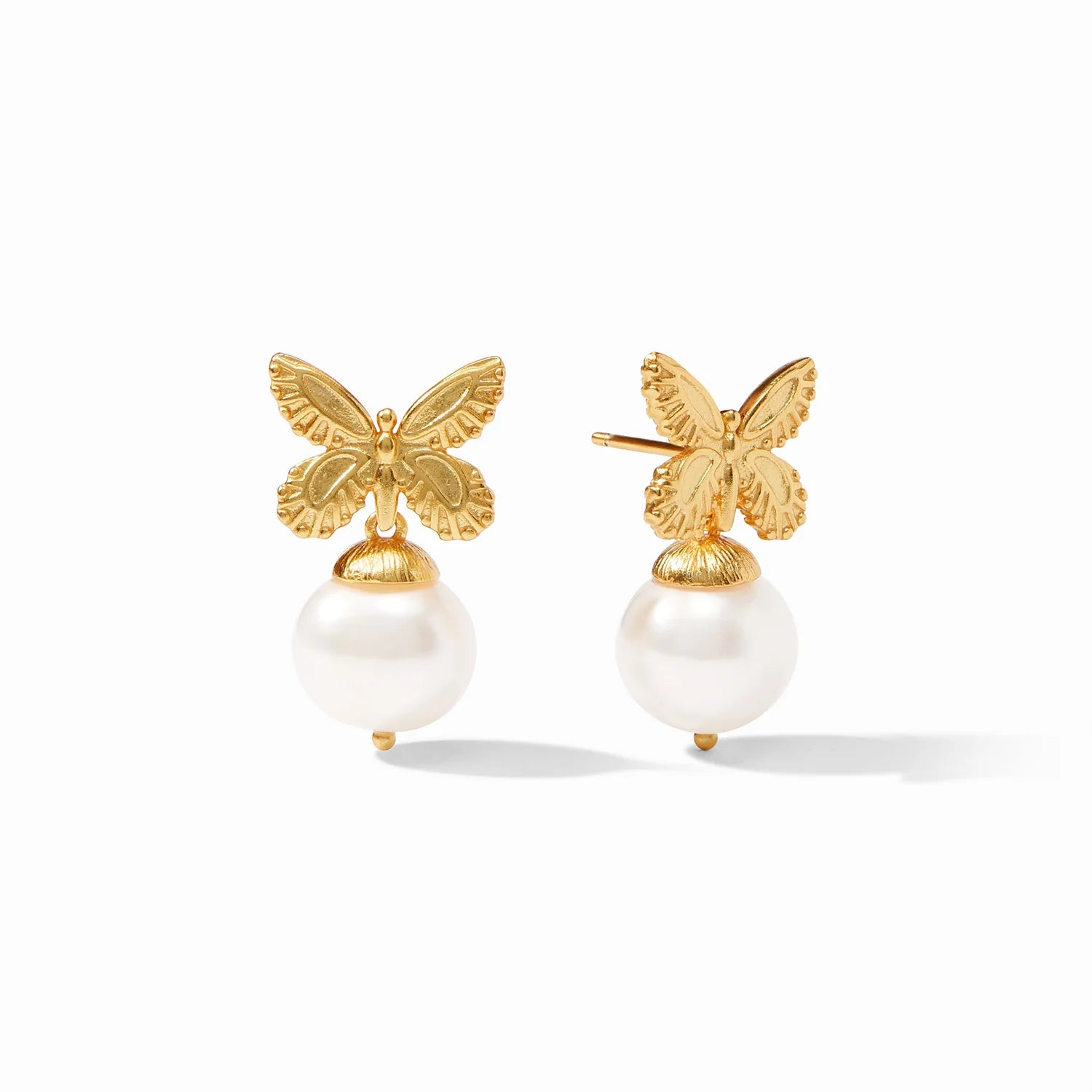 Butterfly Pearl Drop Earring | Julie Vos