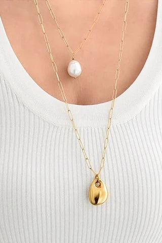 Double Down 2 Layer Necklace | Farrah B