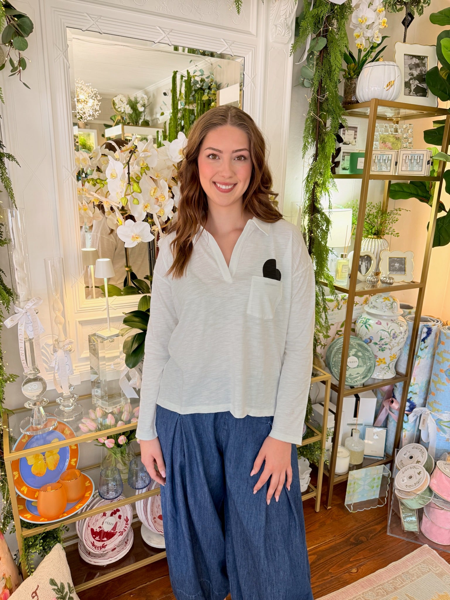 Pocket Love Cotton T-Shirt | Lisa Todd