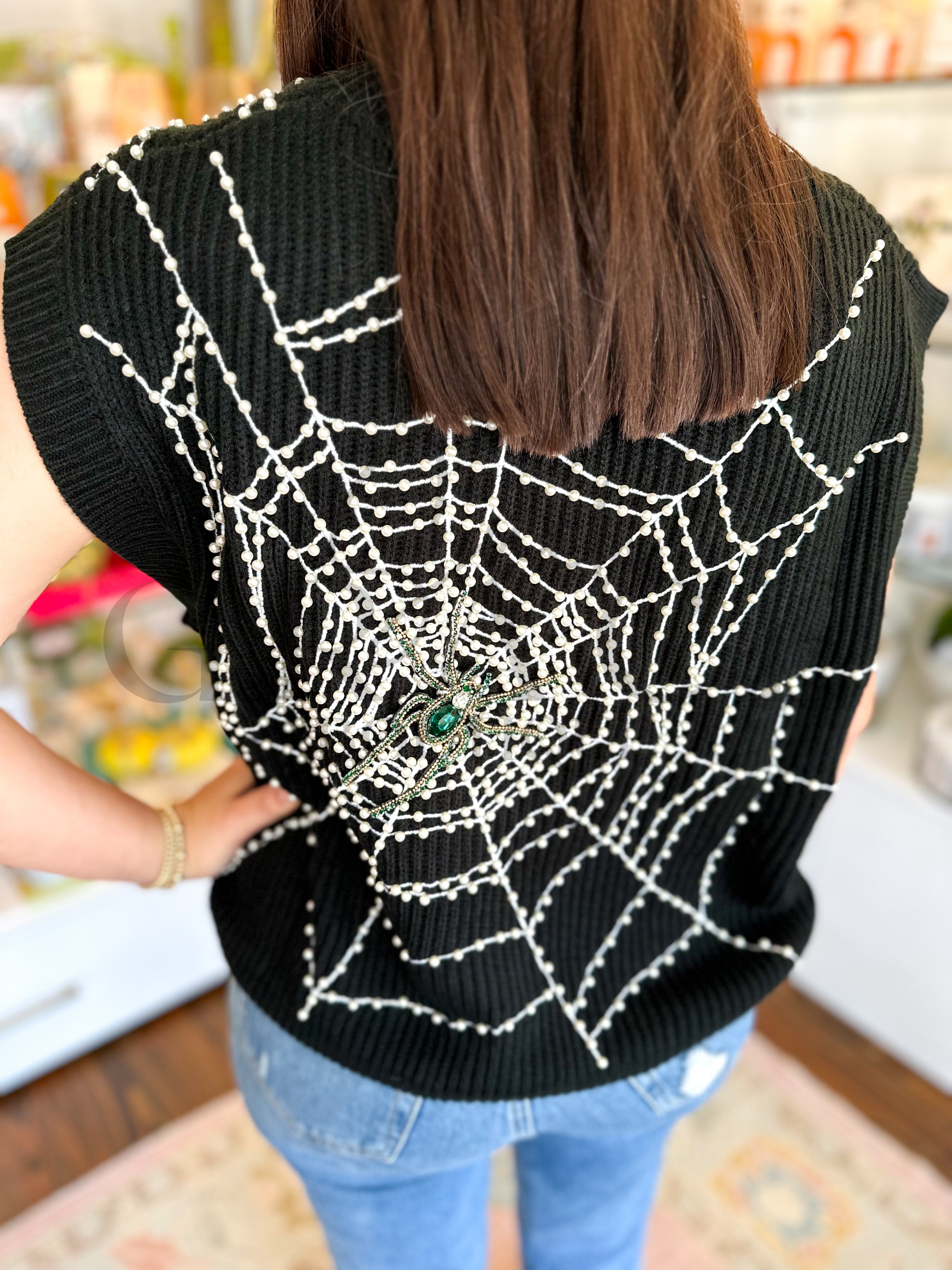 Queen Witch Sweater Vest | Queen Of Sparkles