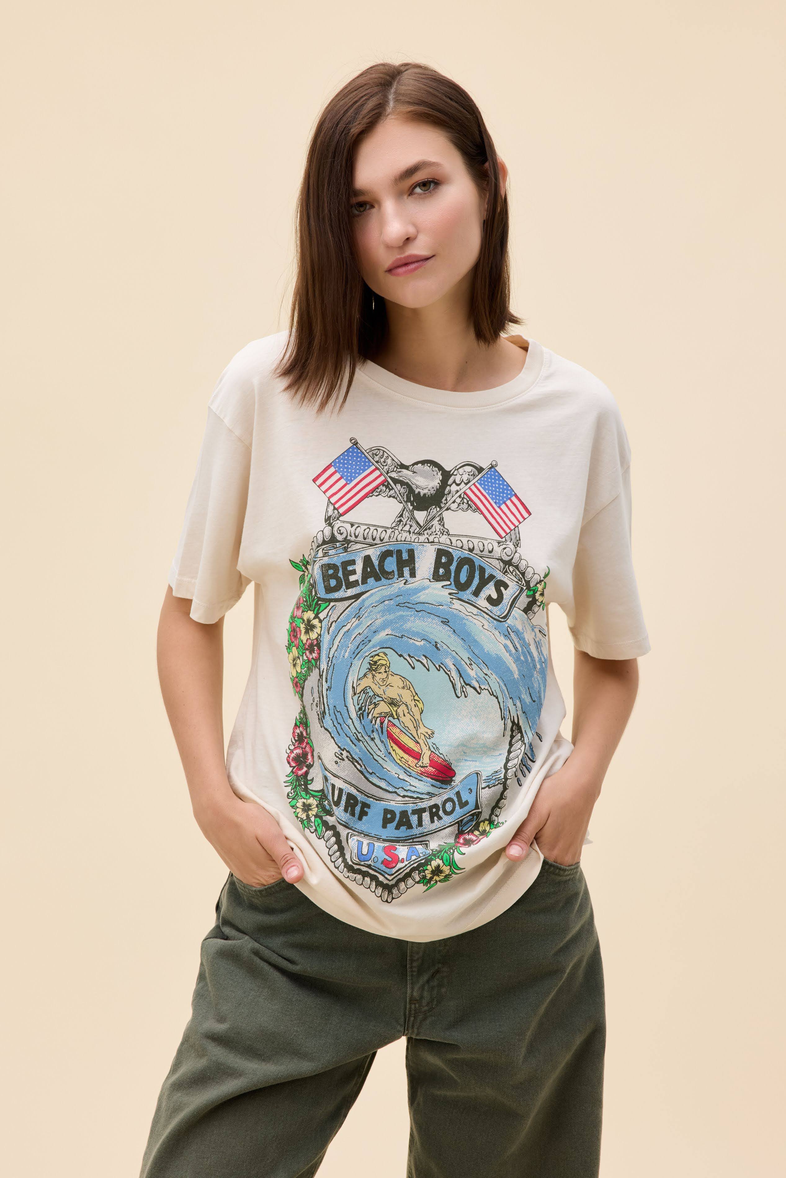 Beach Boys Surf Patrol Boyfriend Tee | Daydreamer