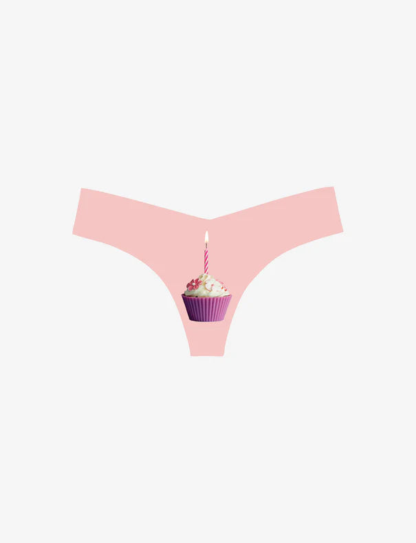 Classic Photo-Op Thong Cupcake | Commando