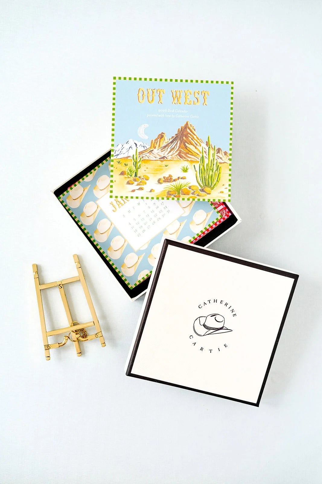 2026 Western Calendar (With Easel) | Catherine Cartie