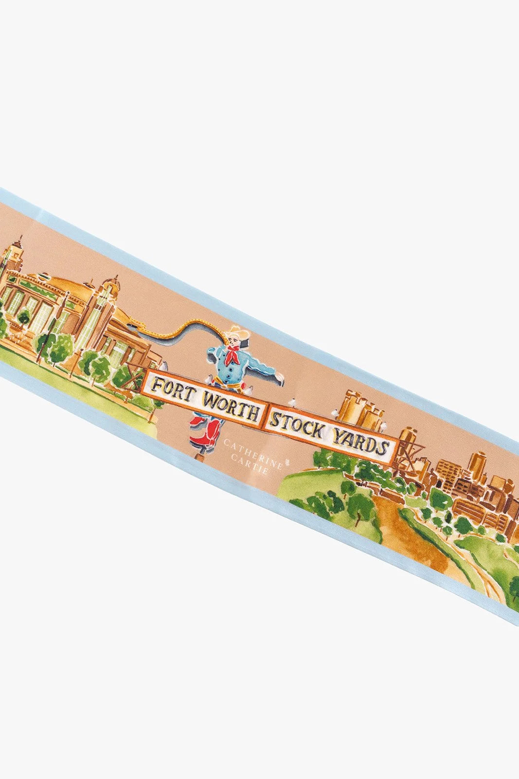 Fort Worth Silk Ribbon Scarf | Catherine Cartie