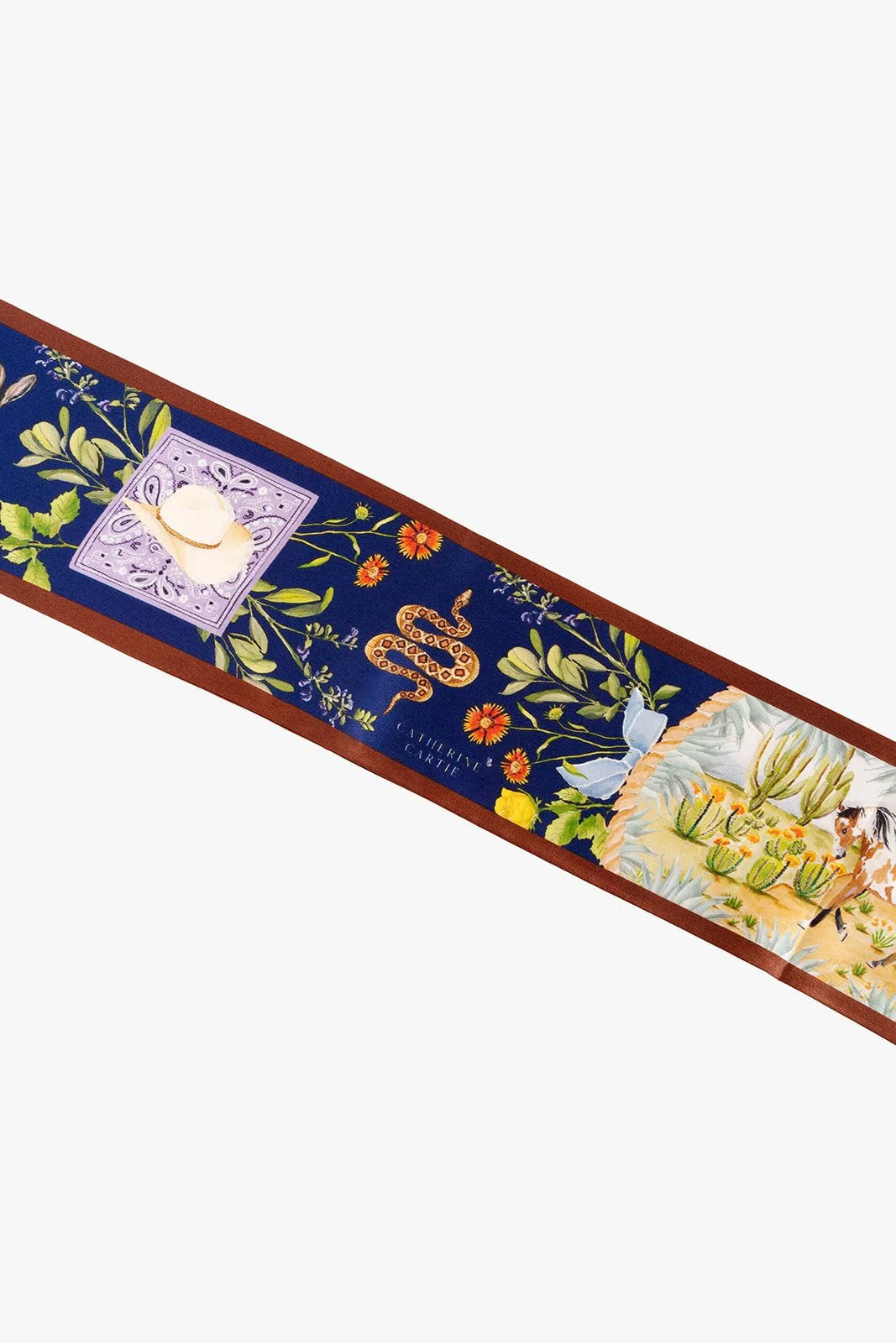 Ranch Life Silk Ribbon Scarf | Catherine Cartie