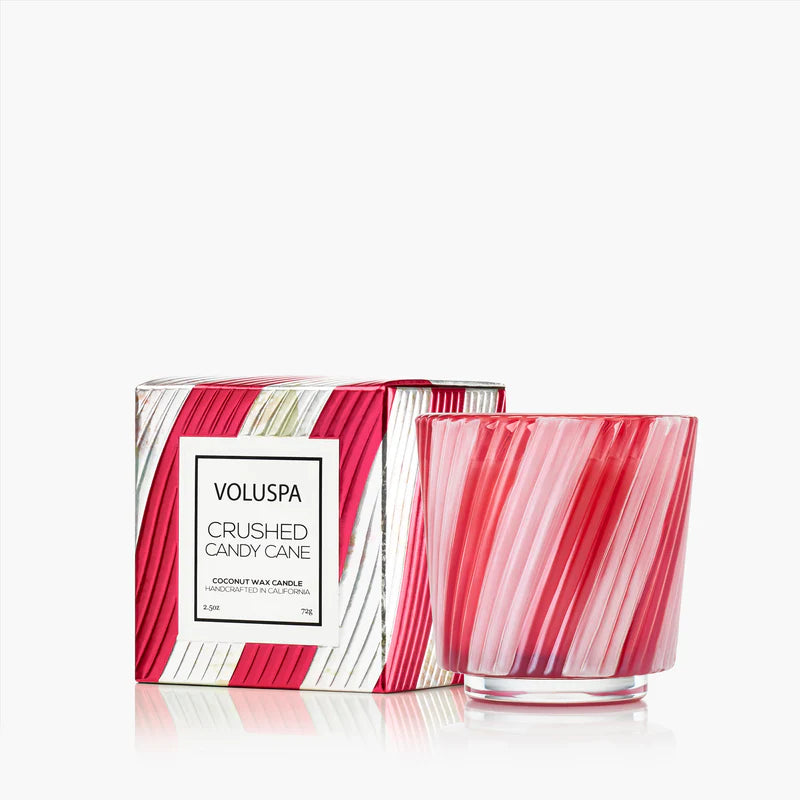 Crushed Candy Cane Candles | Voluspa