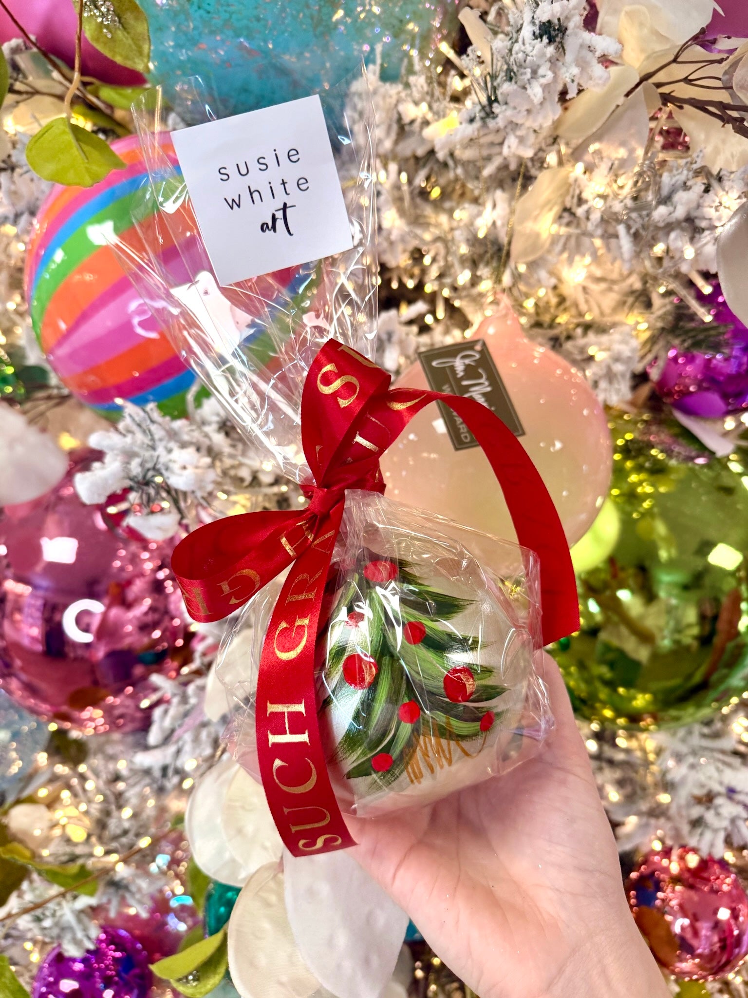 Susie White Art | 2025 Holiday Ornament