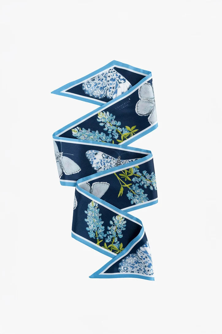 Collegiate Silk Ribbon Scarf | Catherine Cartie