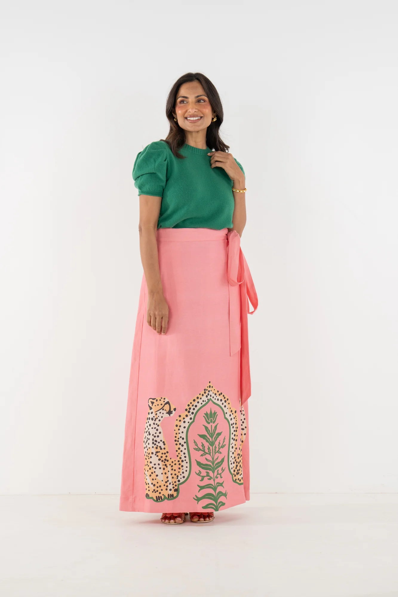 Audrey Skirt - Cabana Cat | Emily McCarthy