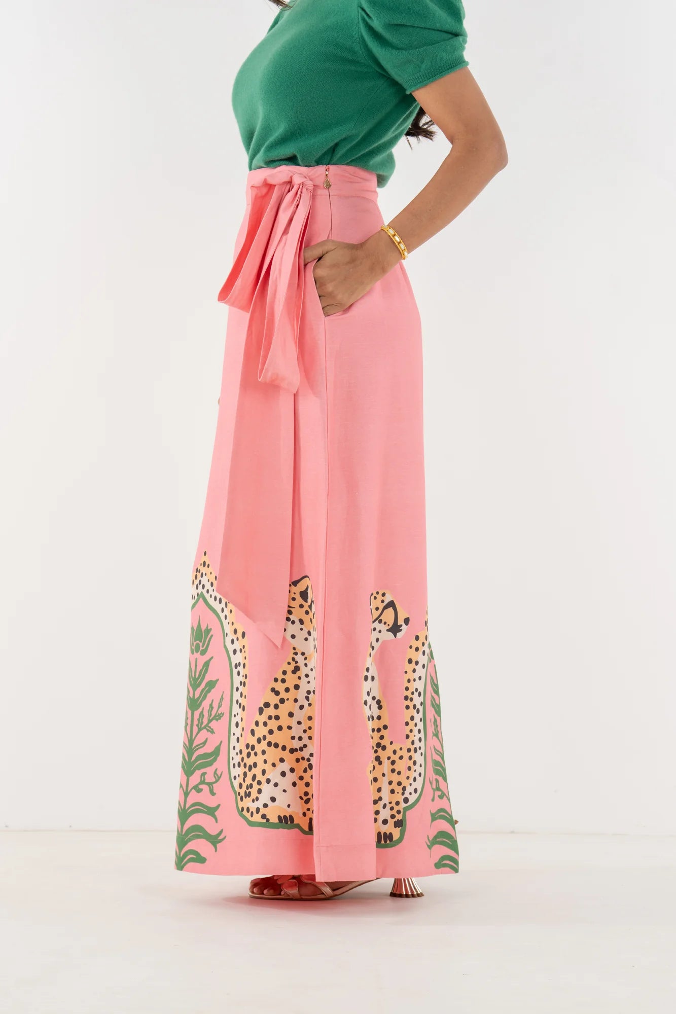 Audrey Skirt - Cabana Cat | Emily McCarthy