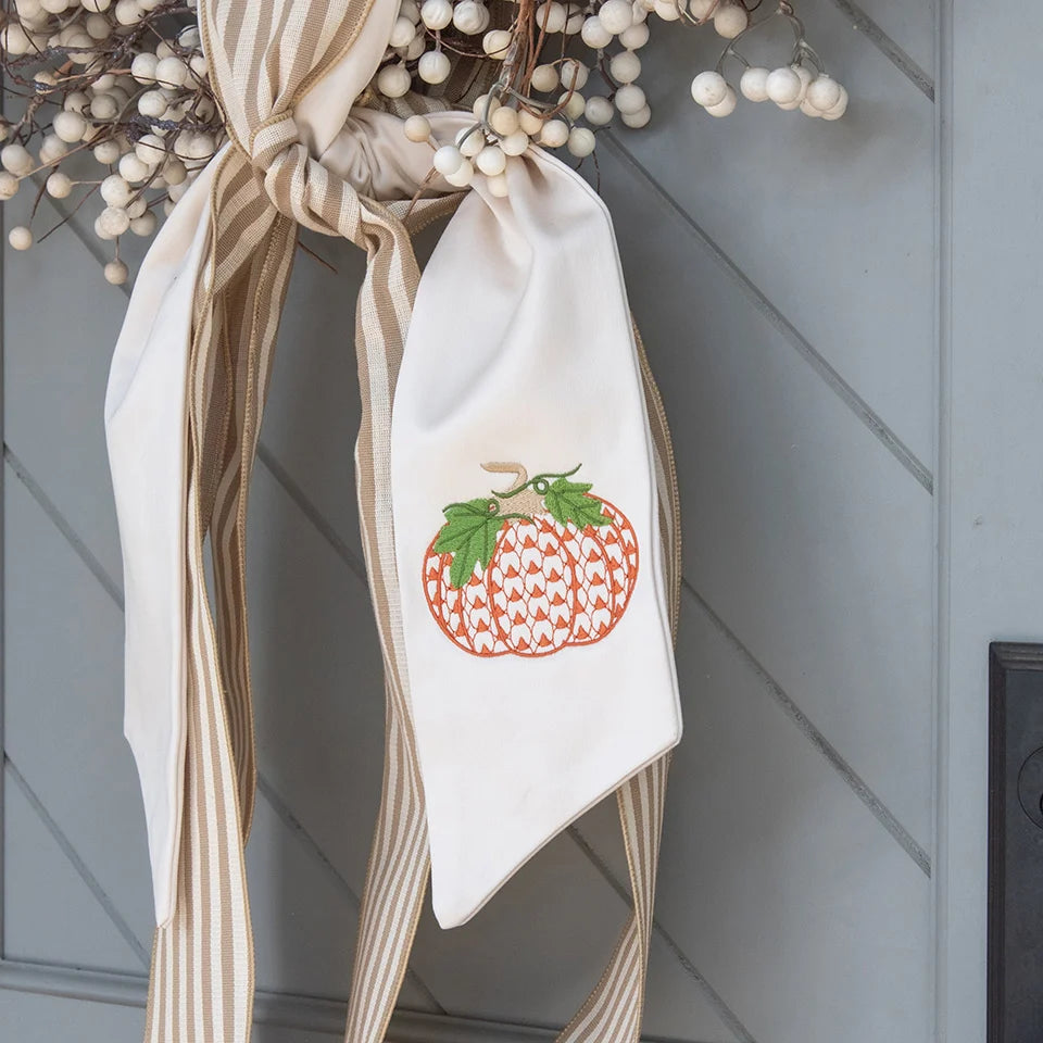 Pumpkin Wreath Sash | Fig & Dove