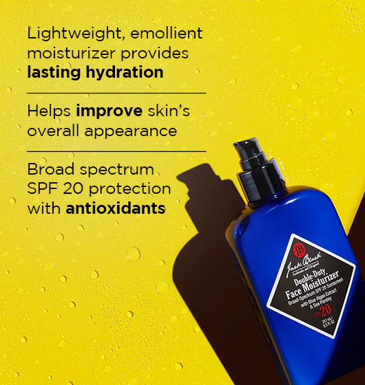 Double-Duty Face Moisturizer SPF 20 | Jack Black