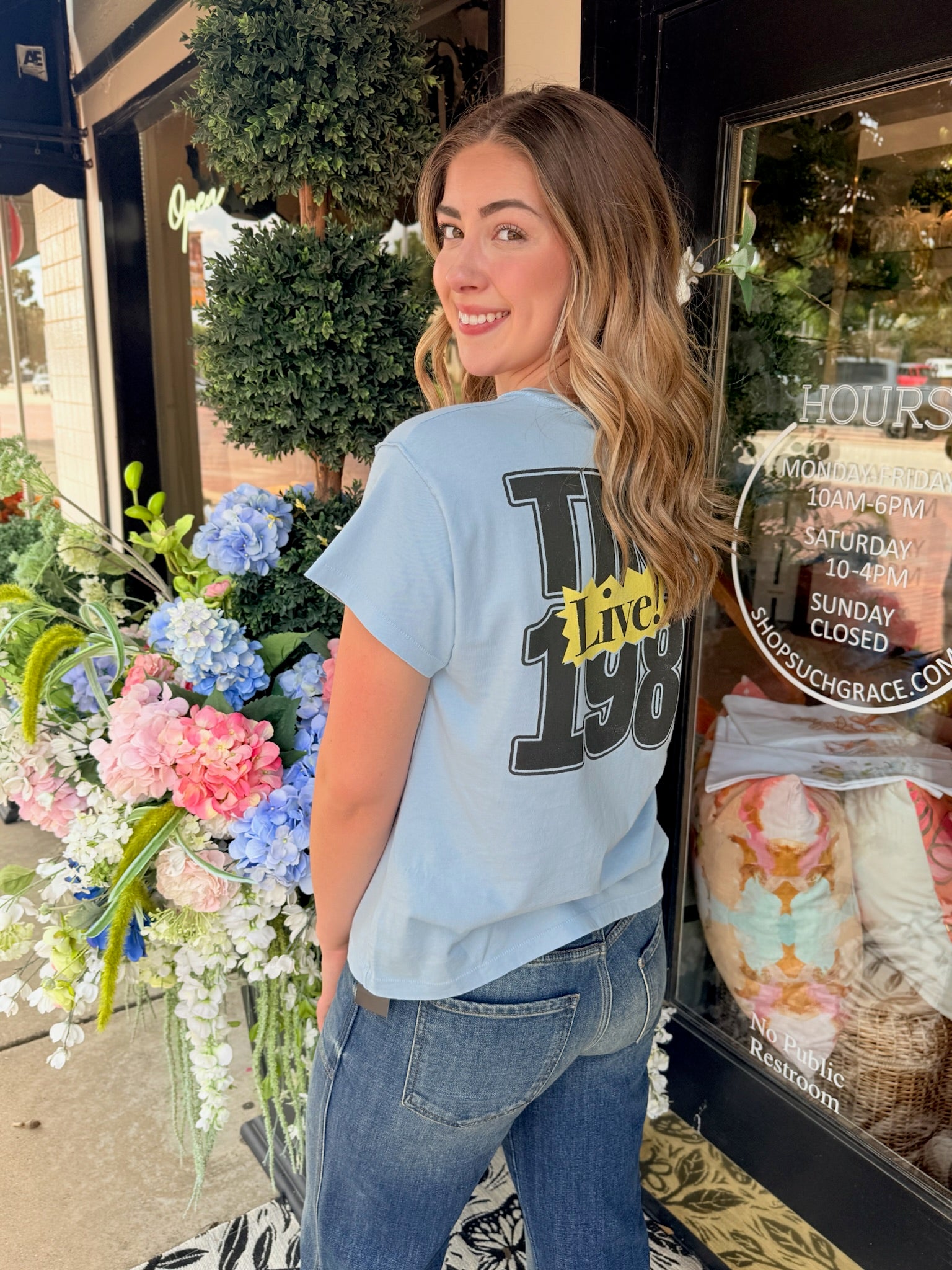Tina Turner 1985 Reverse GF Tee | Daydreamer