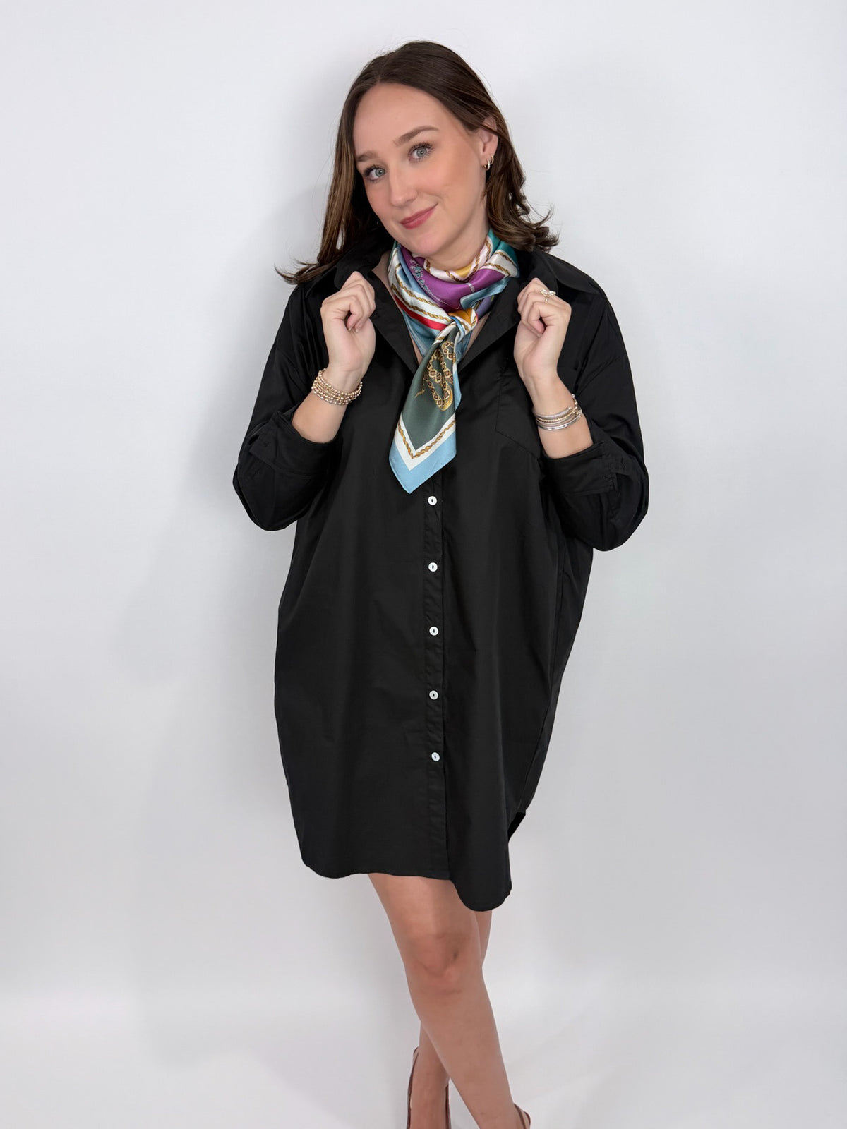 Ari Button-Down Dress