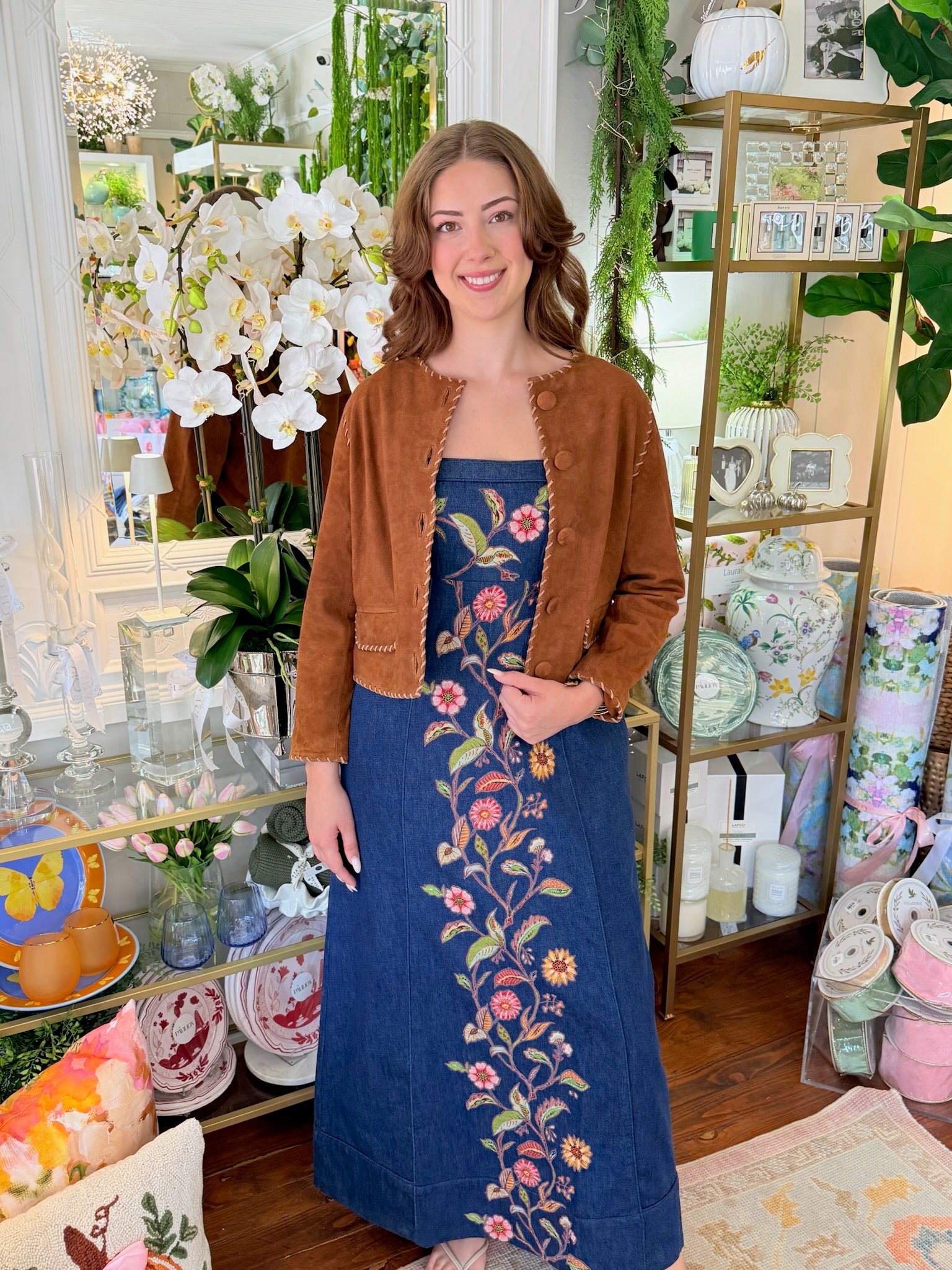 Esme Jacket in Tab Suede | Elizabeth James