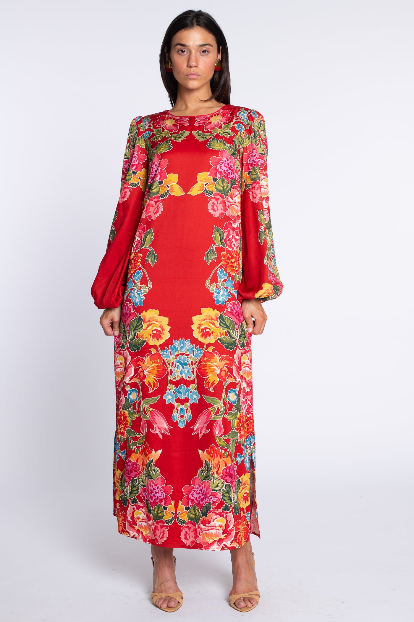 Dawn Dress in Fall Blooms | Elizabeth James