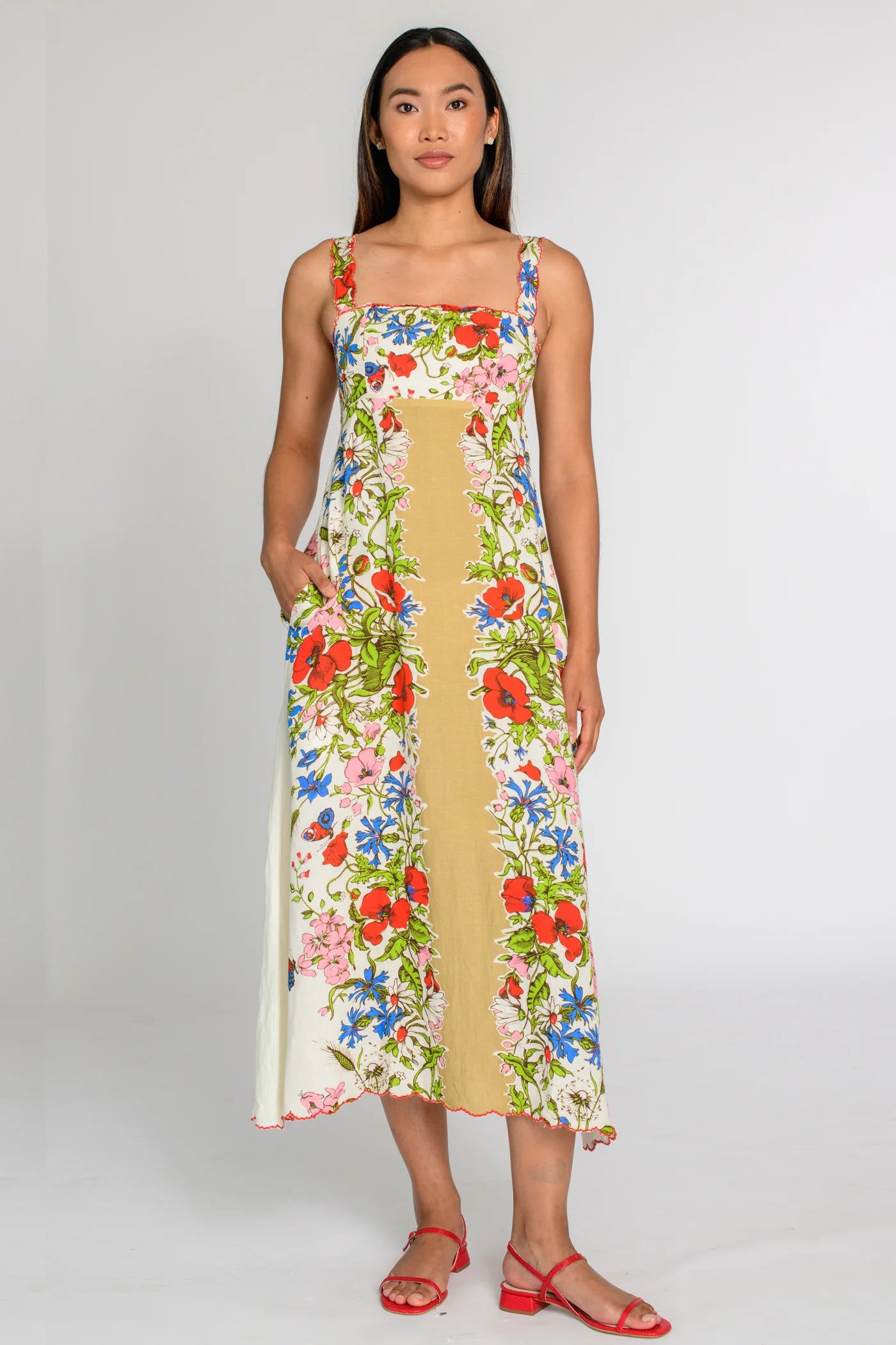 Annalisa Dress in Butterfly Garden | Elizabeth James