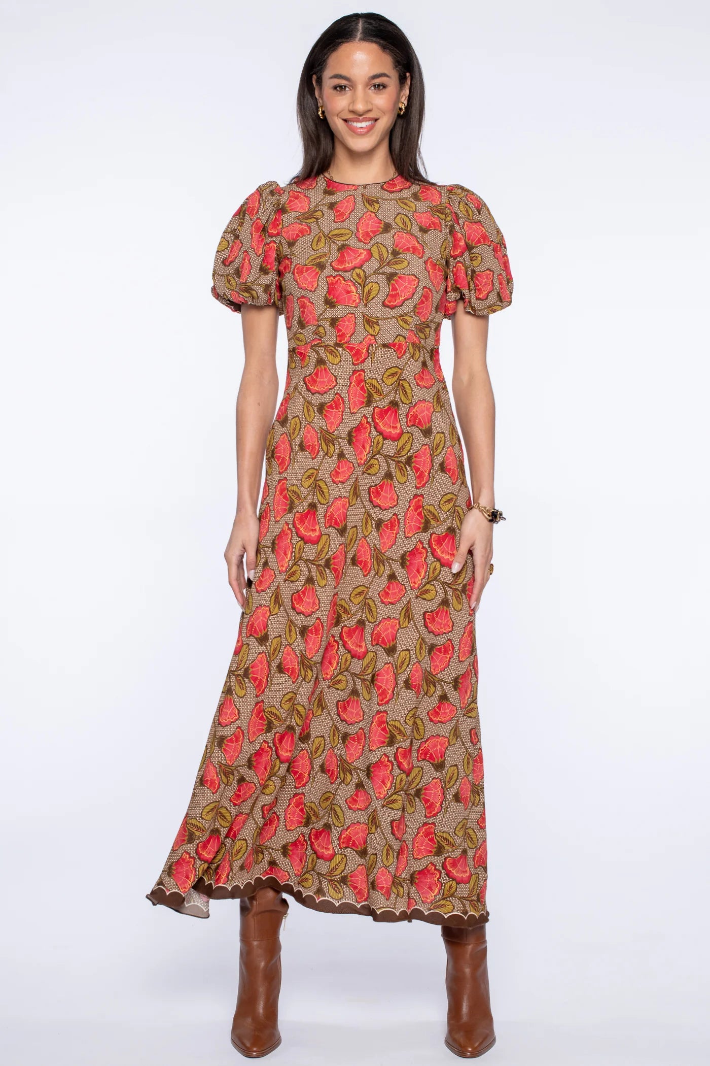 Deidre Dress in Fan Toss | Elizabeth James